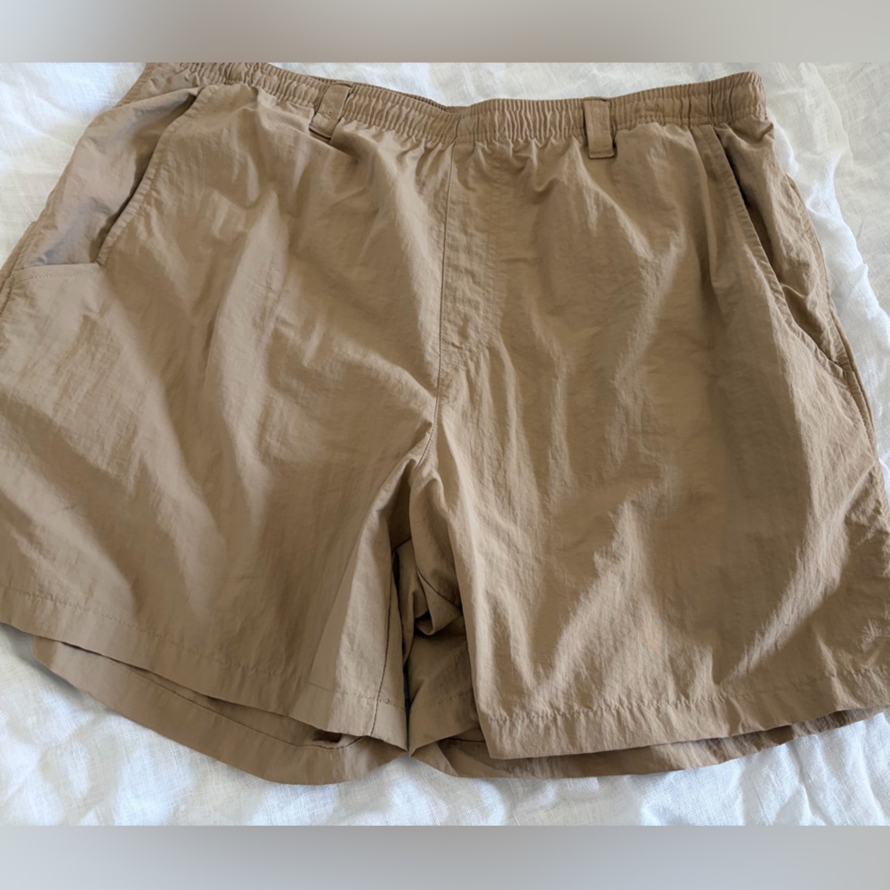 Columbia Men's Athletic Tan Shorts